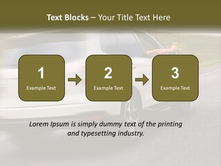 Small Structure Made PowerPoint Template