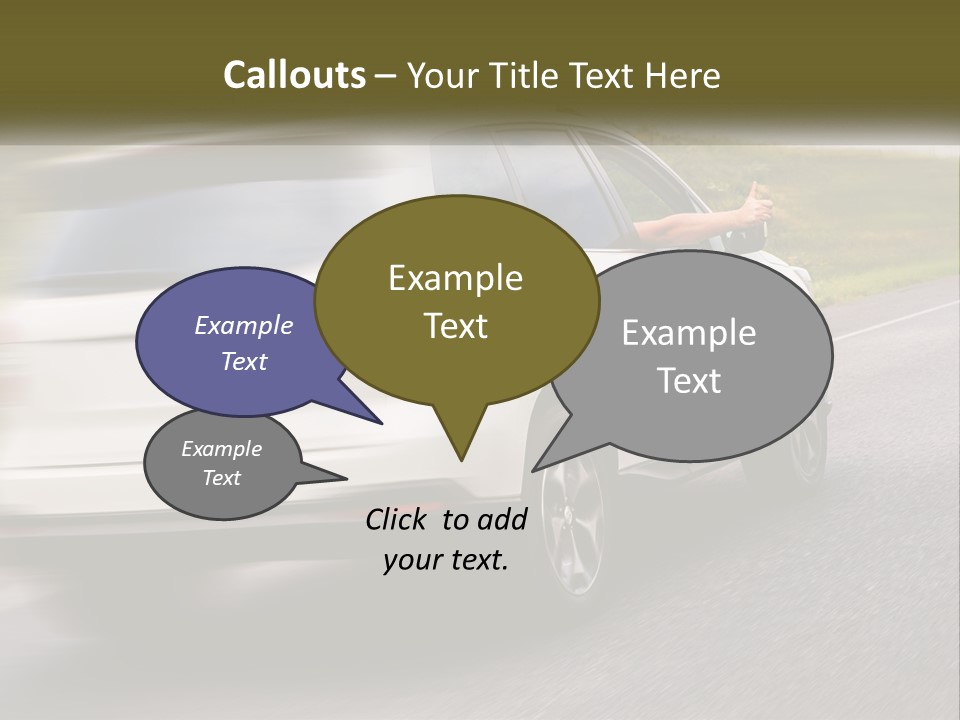Small Structure Made PowerPoint Template