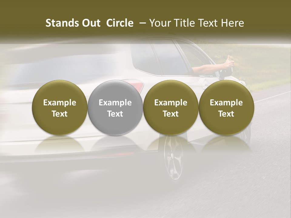 Small Structure Made PowerPoint Template