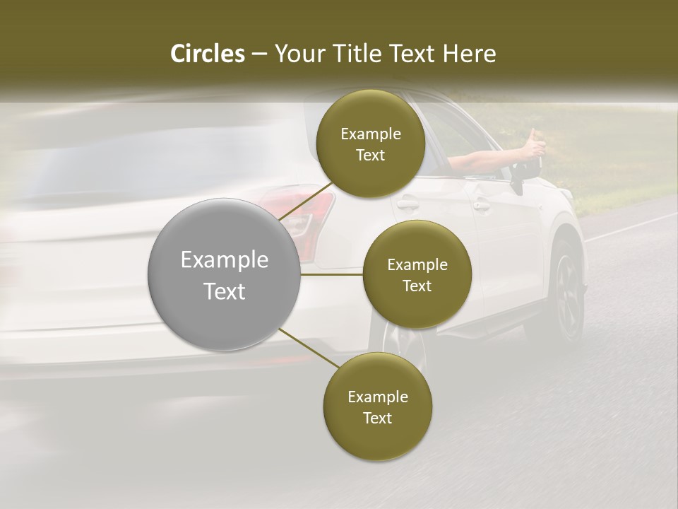 Small Structure Made PowerPoint Template