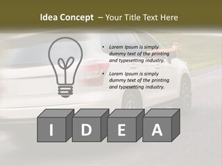 Small Structure Made PowerPoint Template