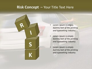 Small Structure Made PowerPoint Template