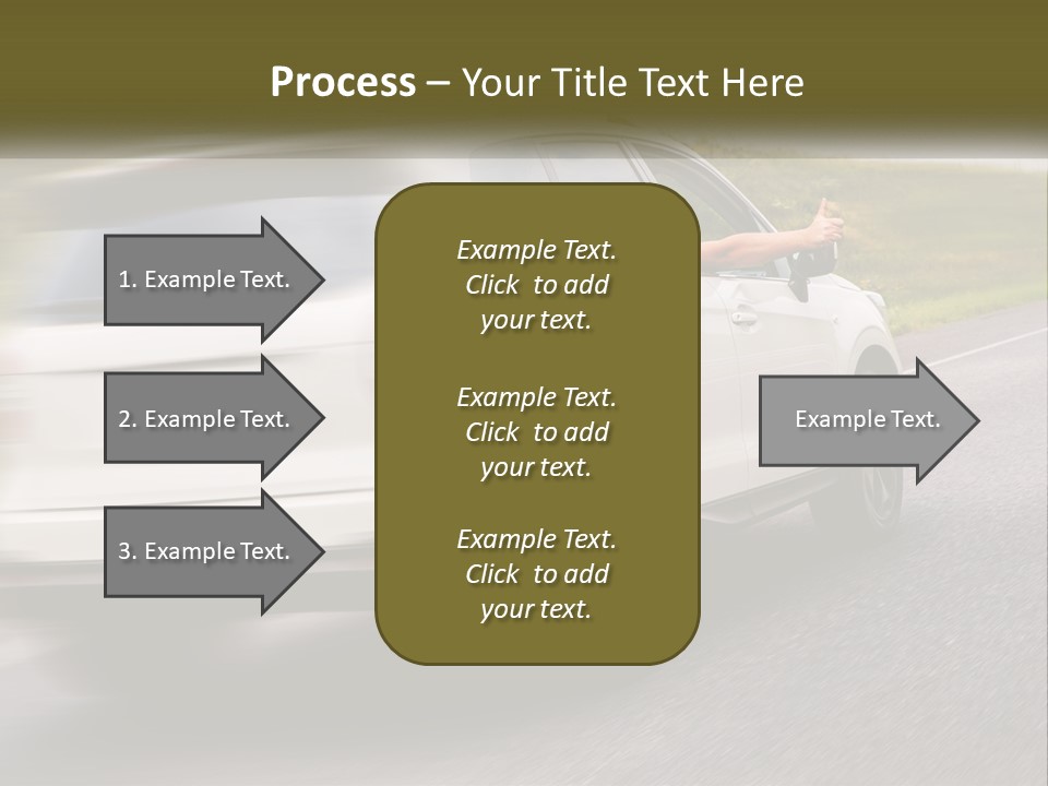 Small Structure Made PowerPoint Template