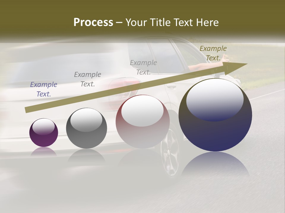 Small Structure Made PowerPoint Template