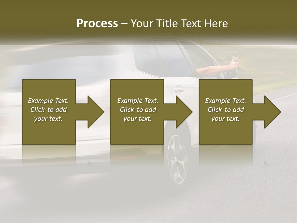 Small Structure Made PowerPoint Template