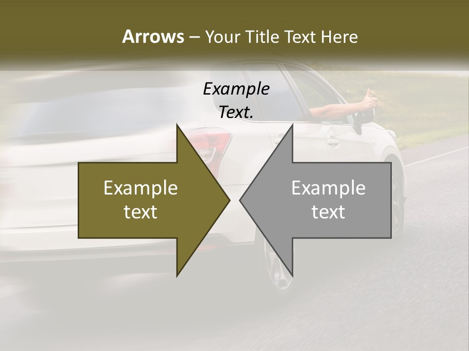 Small Structure Made PowerPoint Template