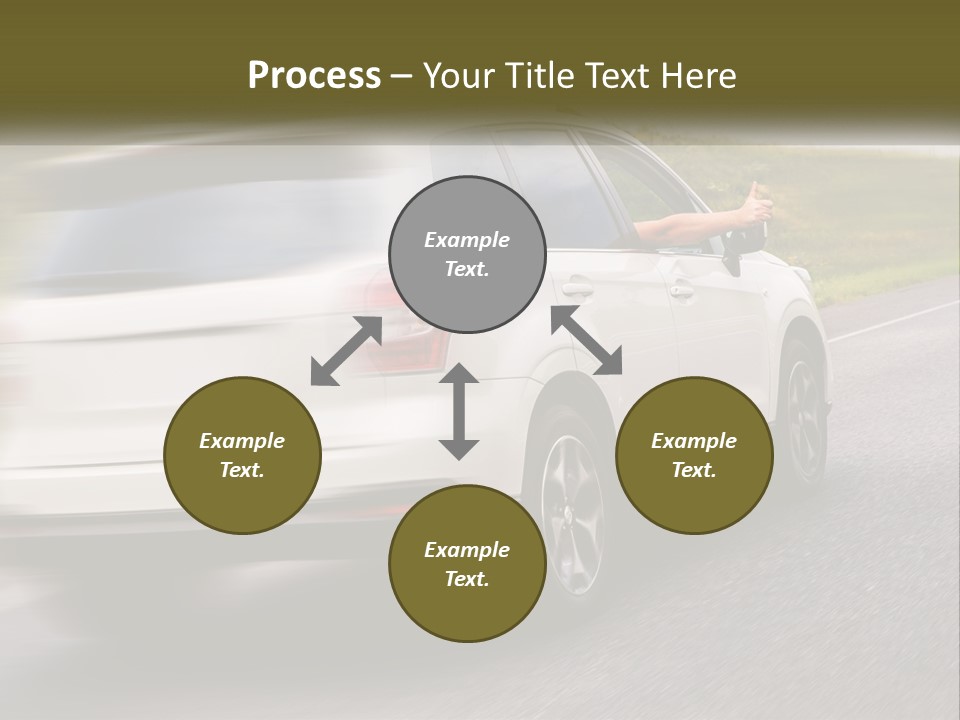 Small Structure Made PowerPoint Template