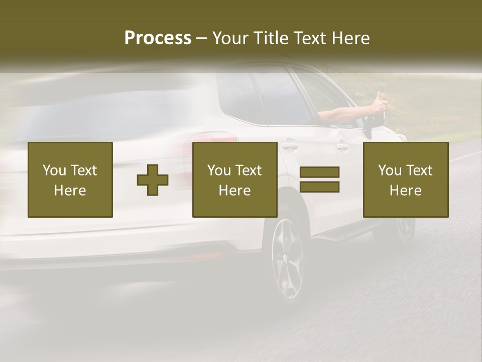Small Structure Made PowerPoint Template