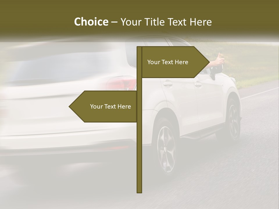 Small Structure Made PowerPoint Template