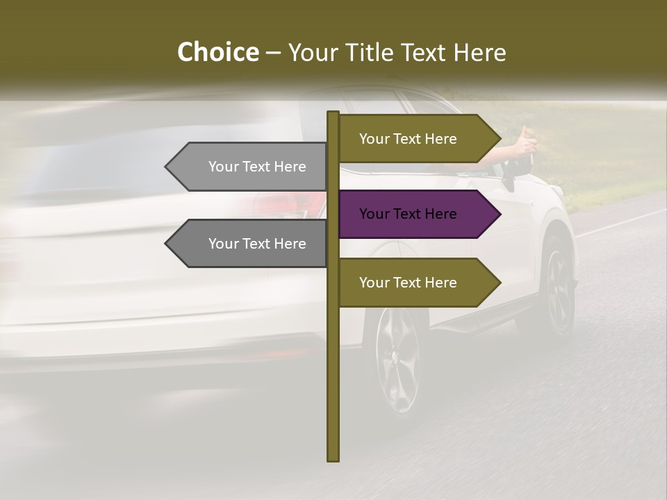 Small Structure Made PowerPoint Template