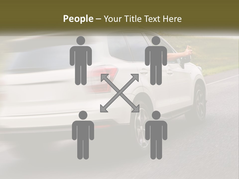 Small Structure Made PowerPoint Template