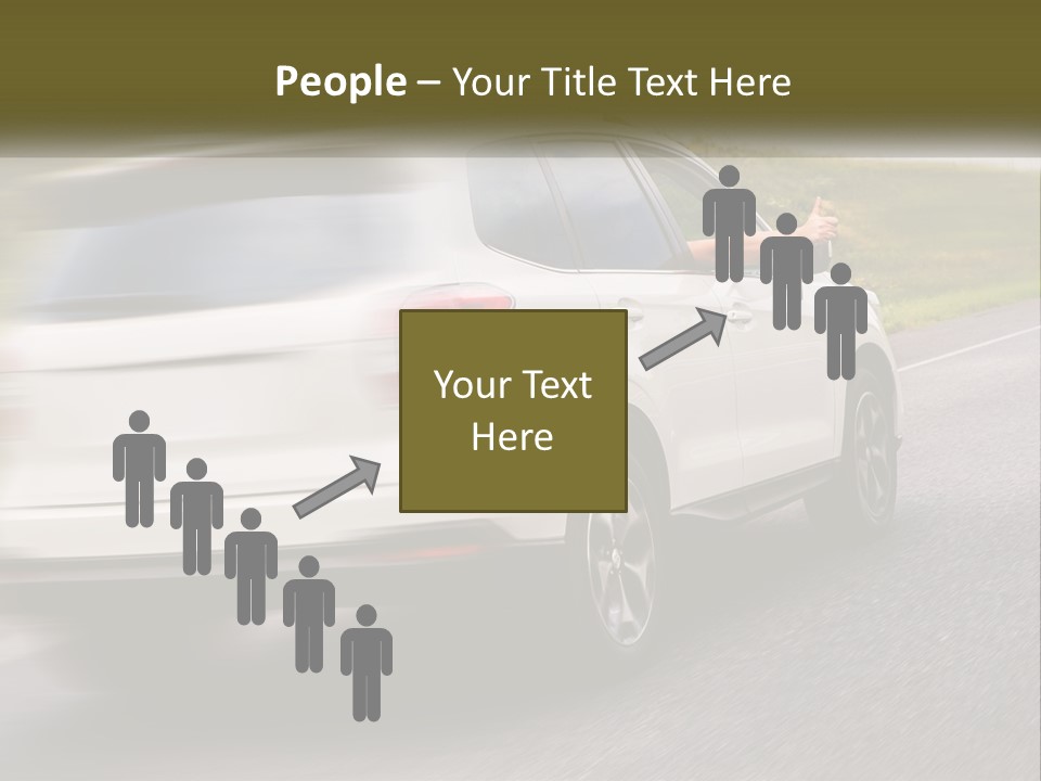 Small Structure Made PowerPoint Template