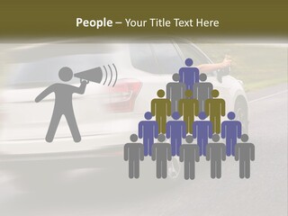 Small Structure Made PowerPoint Template