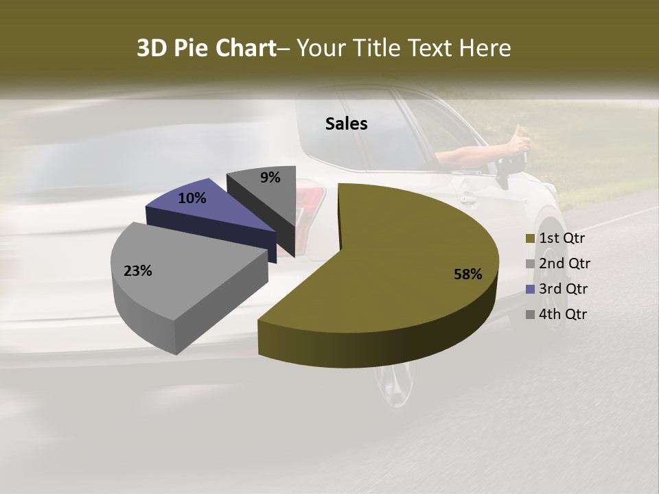 Small Structure Made PowerPoint Template