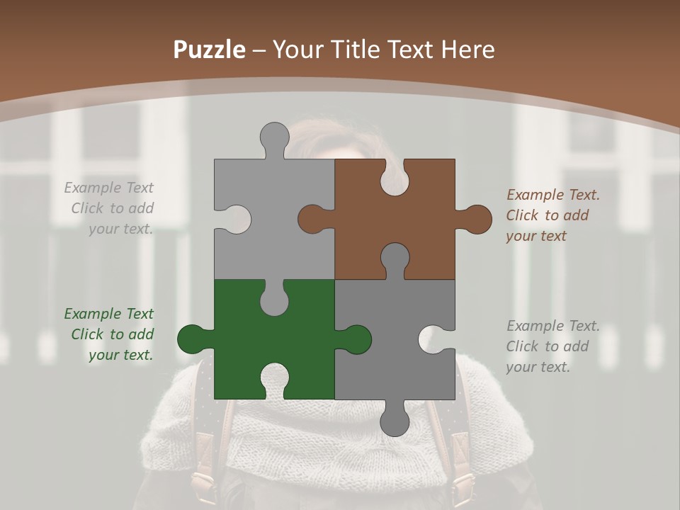 Man Buy Human Hand PowerPoint Template