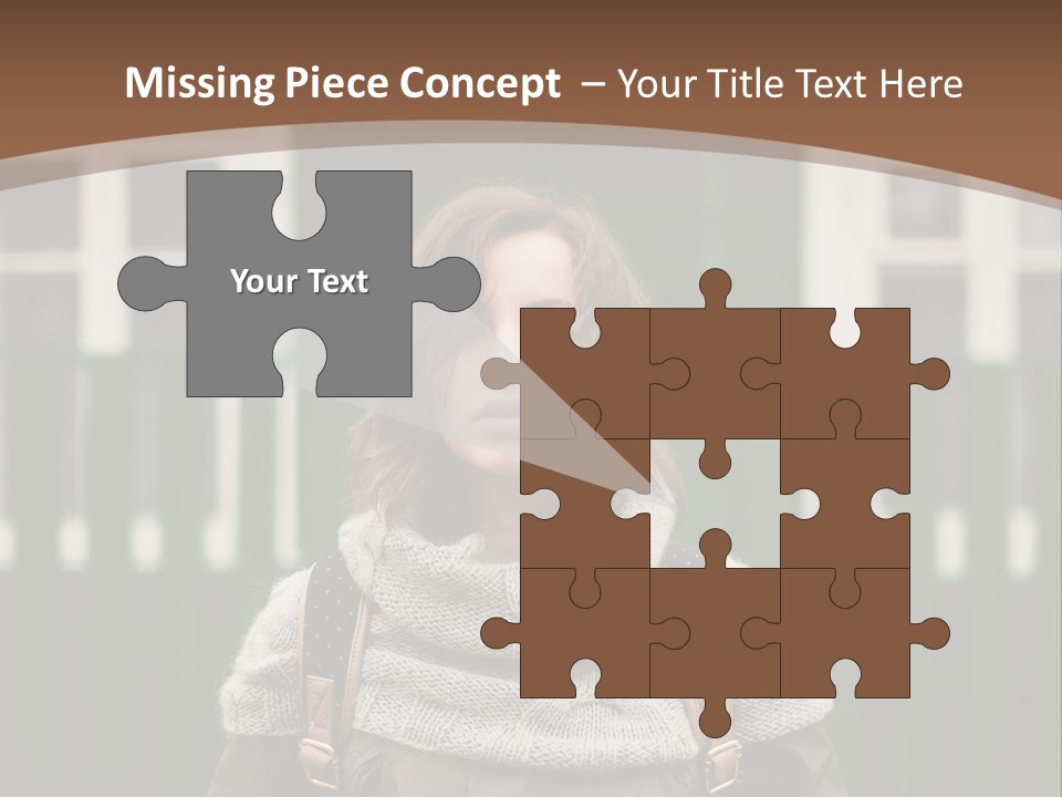 Man Buy Human Hand PowerPoint Template