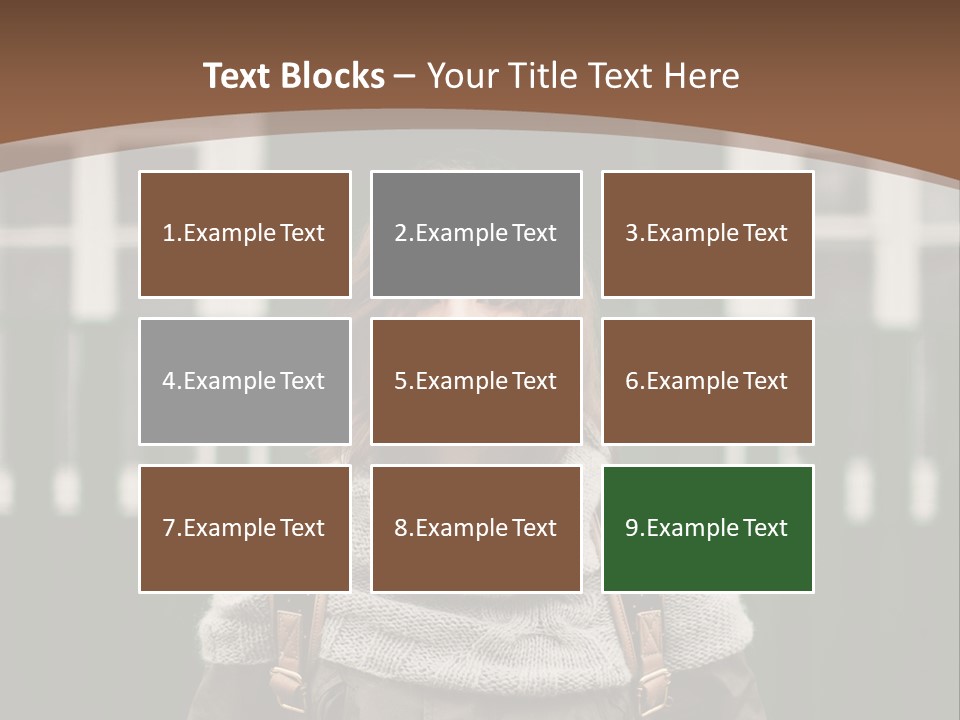 Man Buy Human Hand PowerPoint Template