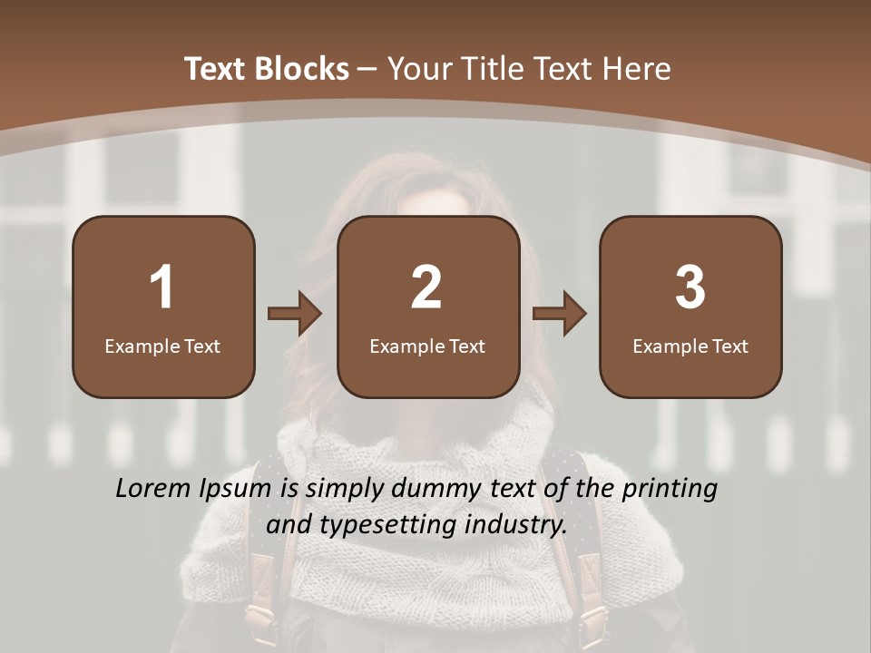 Man Buy Human Hand PowerPoint Template