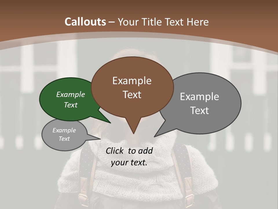 Man Buy Human Hand PowerPoint Template