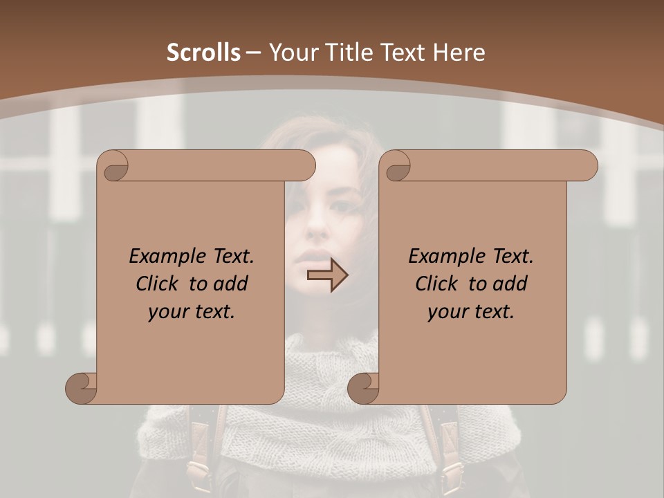 Man Buy Human Hand PowerPoint Template