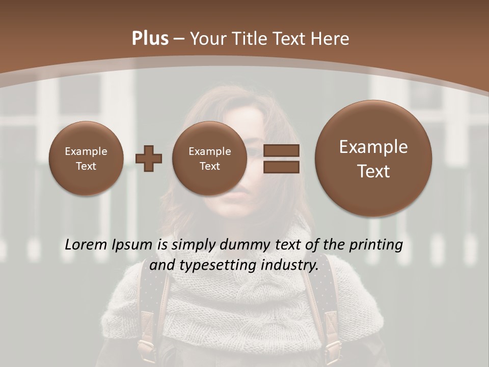 Man Buy Human Hand PowerPoint Template