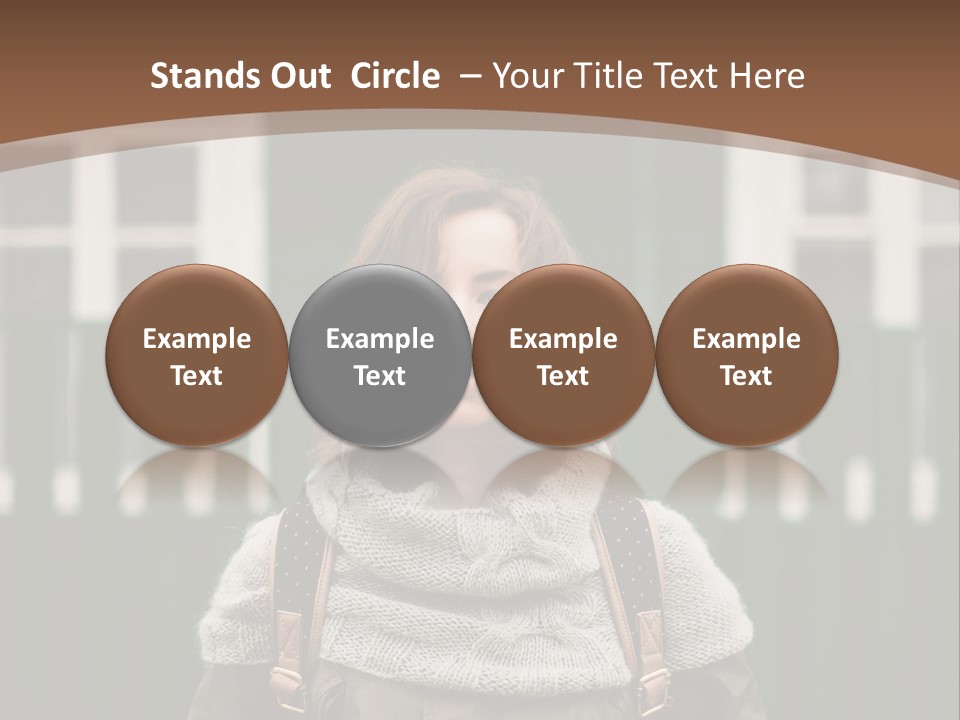 Man Buy Human Hand PowerPoint Template