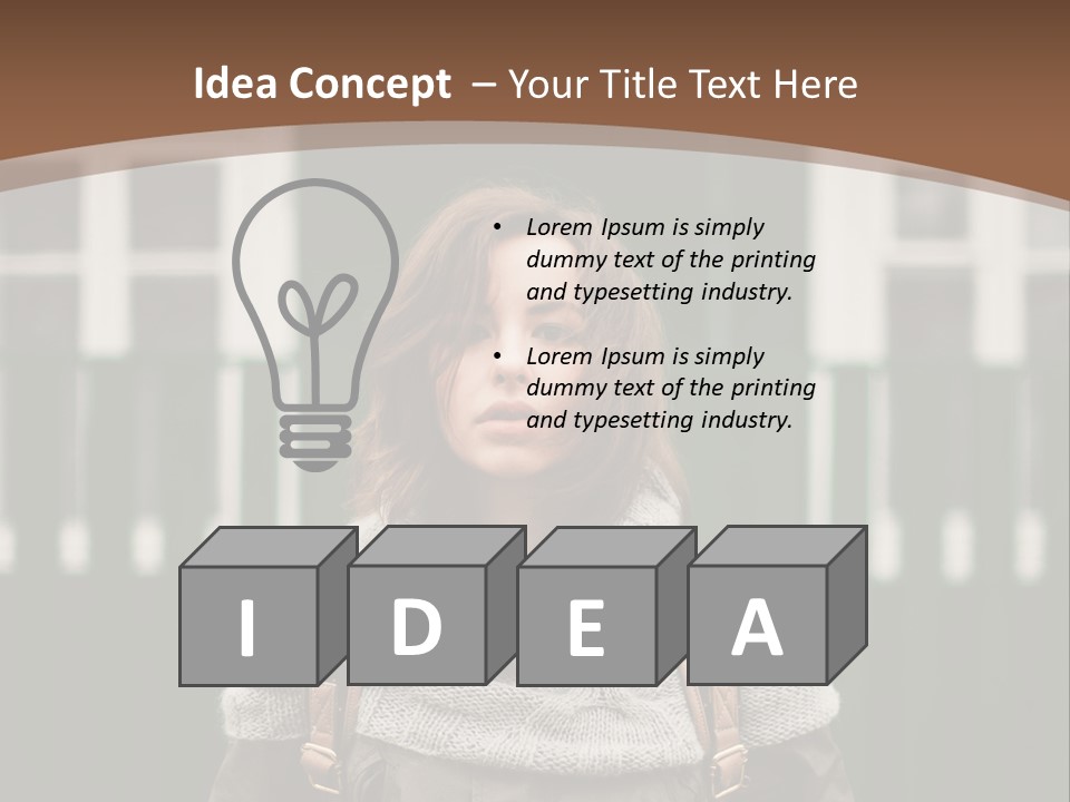 Man Buy Human Hand PowerPoint Template