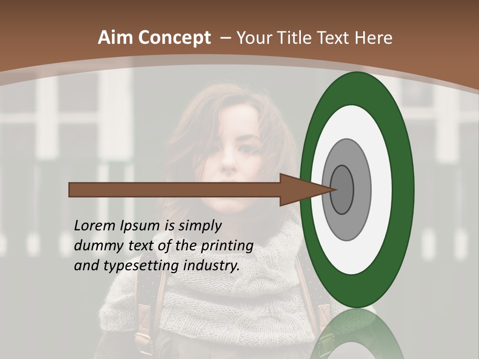 Man Buy Human Hand PowerPoint Template