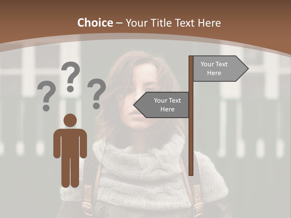 Man Buy Human Hand PowerPoint Template