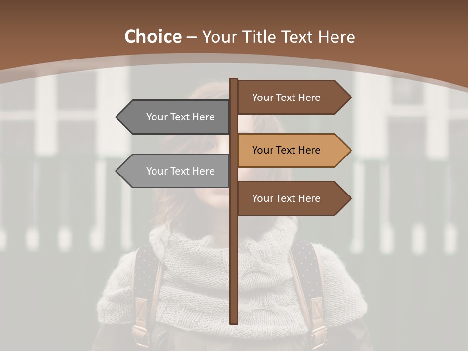 Man Buy Human Hand PowerPoint Template