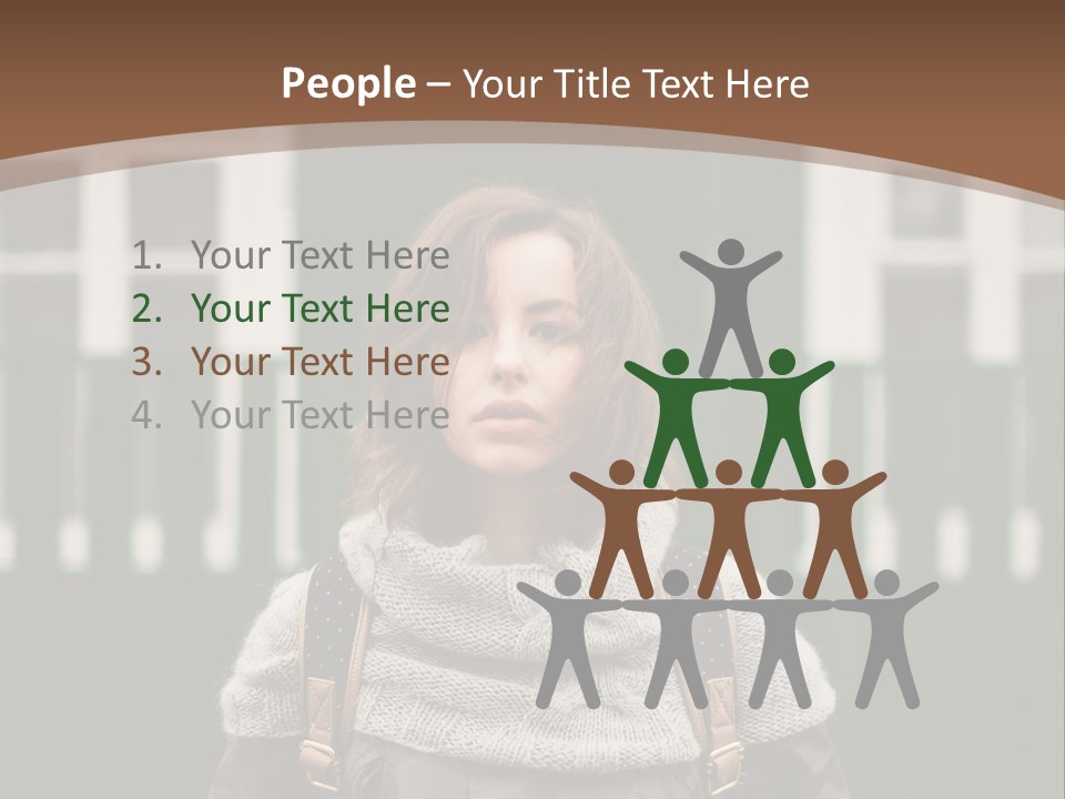 Man Buy Human Hand PowerPoint Template