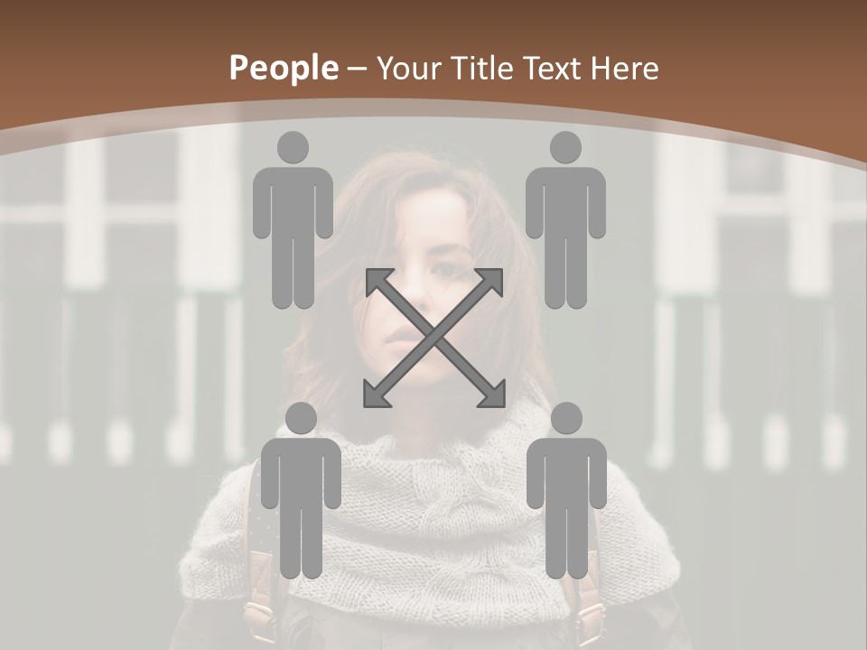 Man Buy Human Hand PowerPoint Template