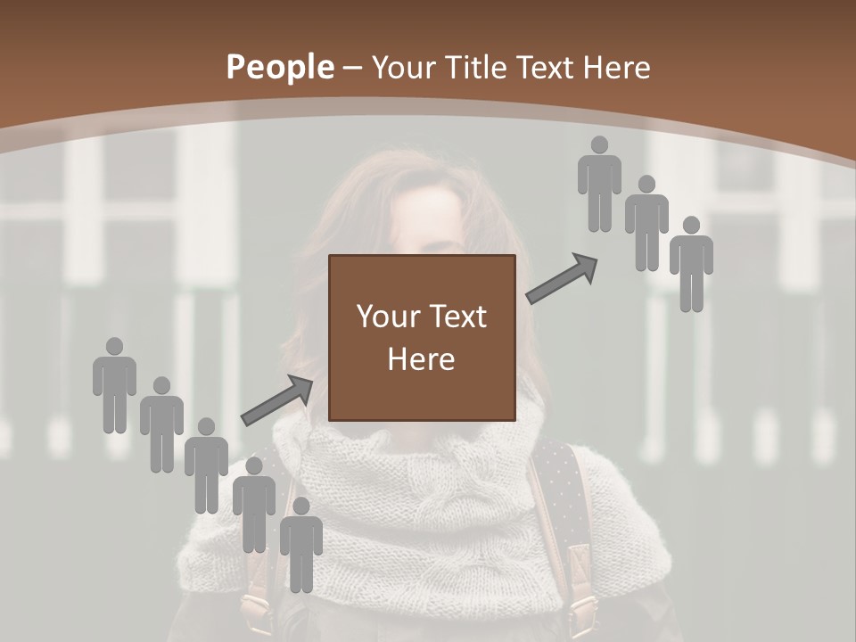 Man Buy Human Hand PowerPoint Template