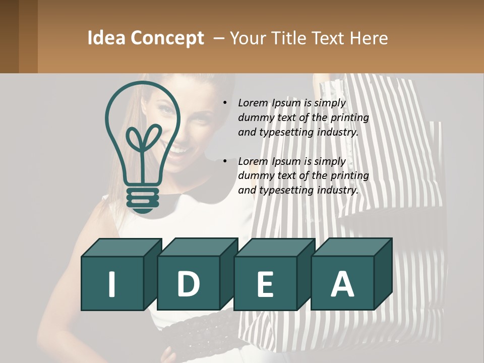 Construct Cloud Small PowerPoint Template