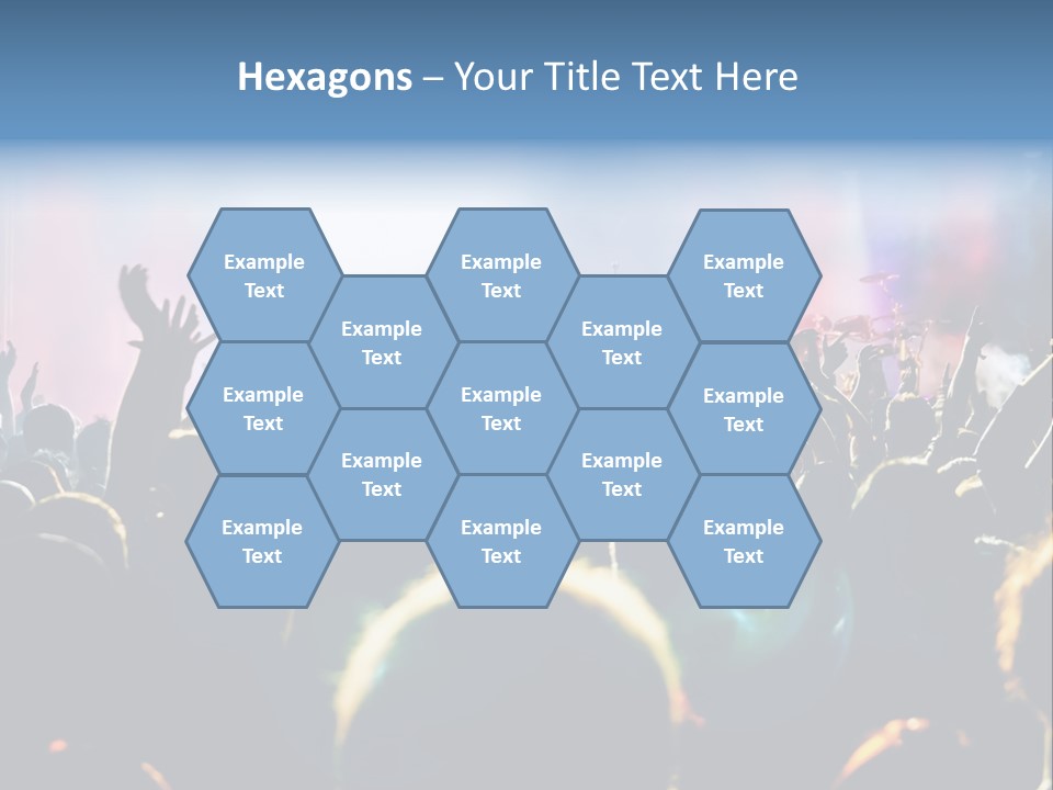Cloud Background Made PowerPoint Template