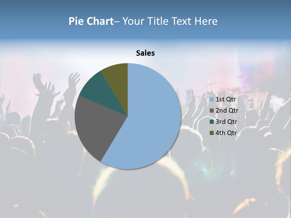 Cloud Background Made PowerPoint Template