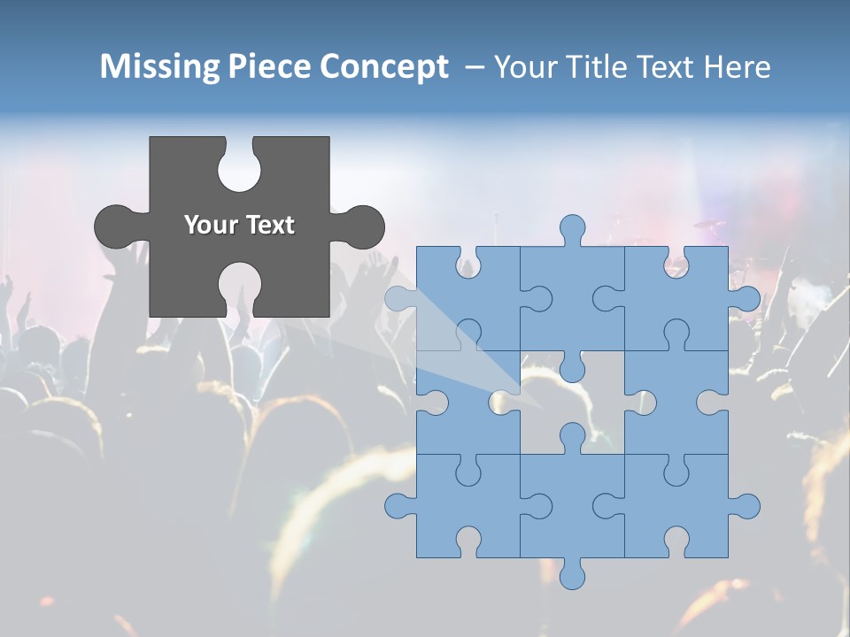 Cloud Background Made PowerPoint Template