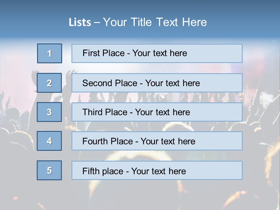 Cloud Background Made PowerPoint Template