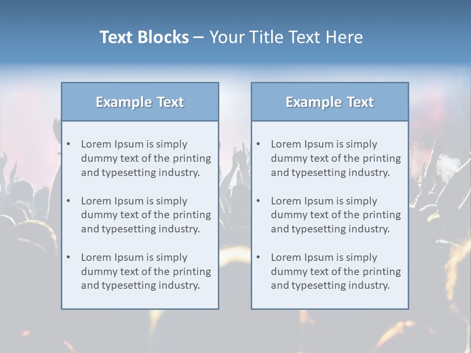 Cloud Background Made PowerPoint Template