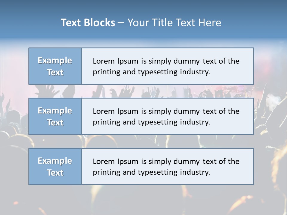 Cloud Background Made PowerPoint Template