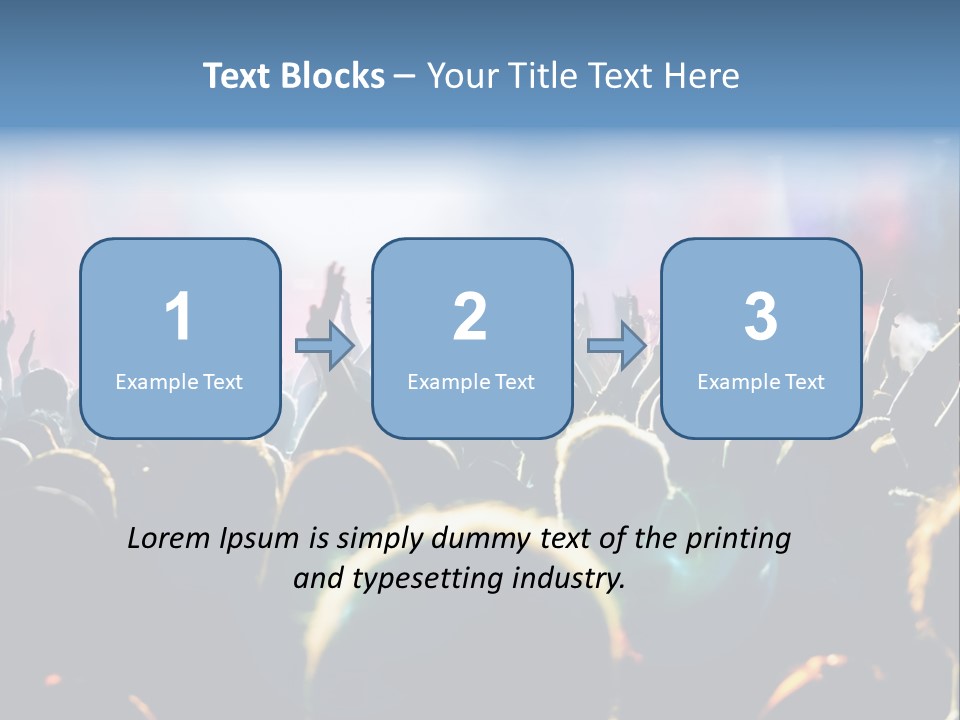 Cloud Background Made PowerPoint Template