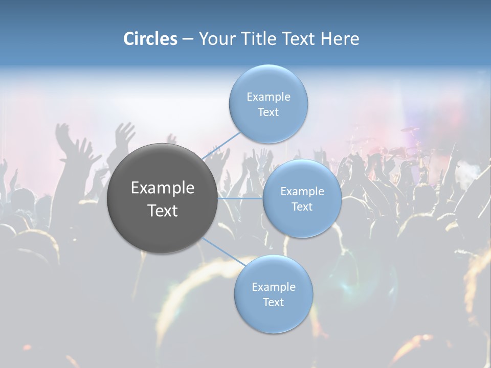 Cloud Background Made PowerPoint Template