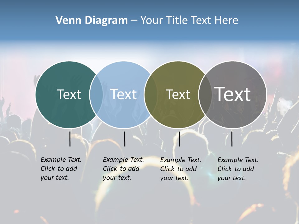Cloud Background Made PowerPoint Template