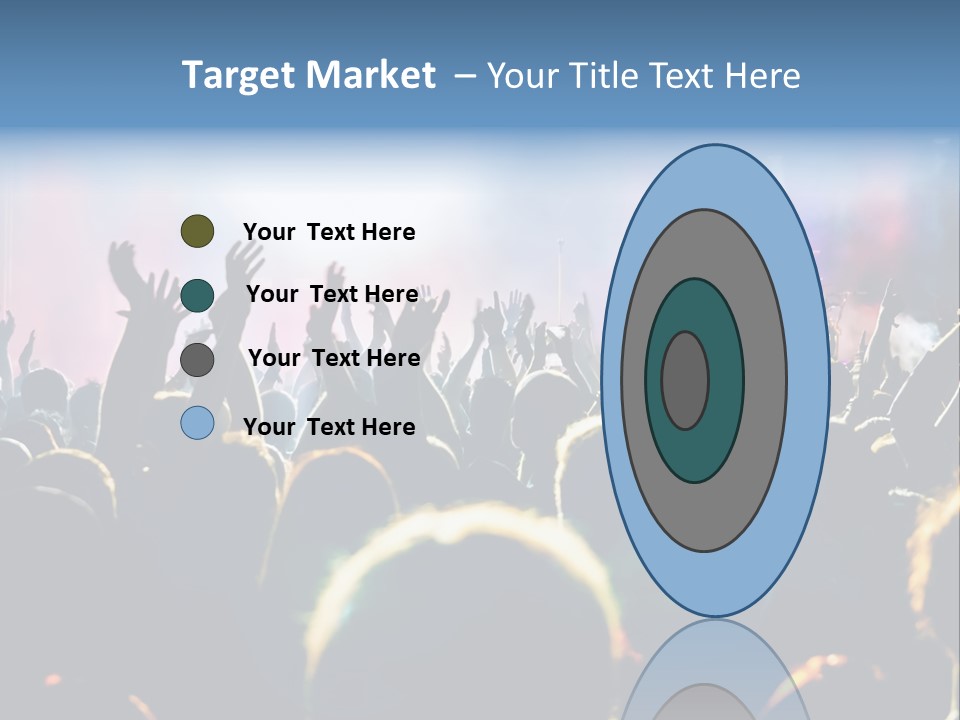 Cloud Background Made PowerPoint Template