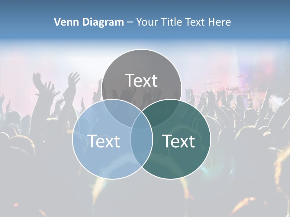 Cloud Background Made PowerPoint Template