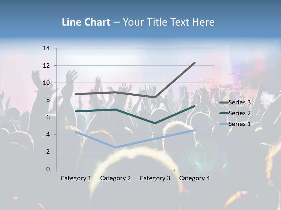 Cloud Background Made PowerPoint Template