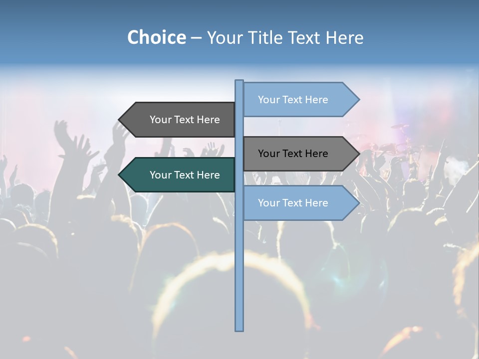 Cloud Background Made PowerPoint Template