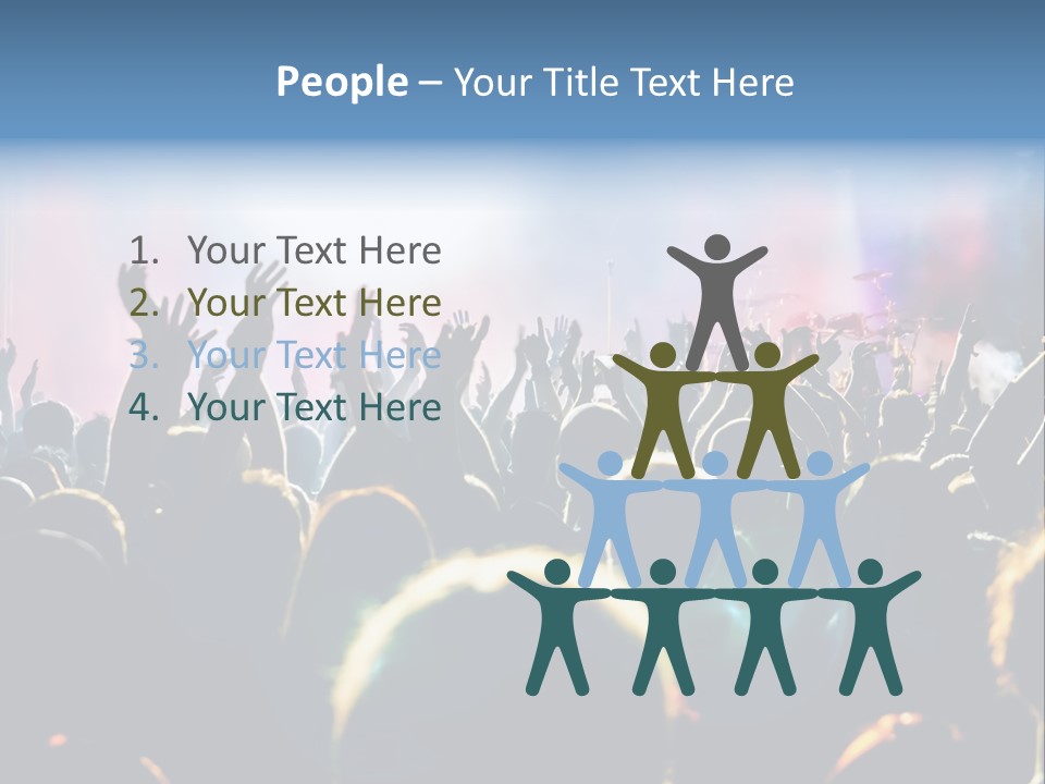 Cloud Background Made PowerPoint Template