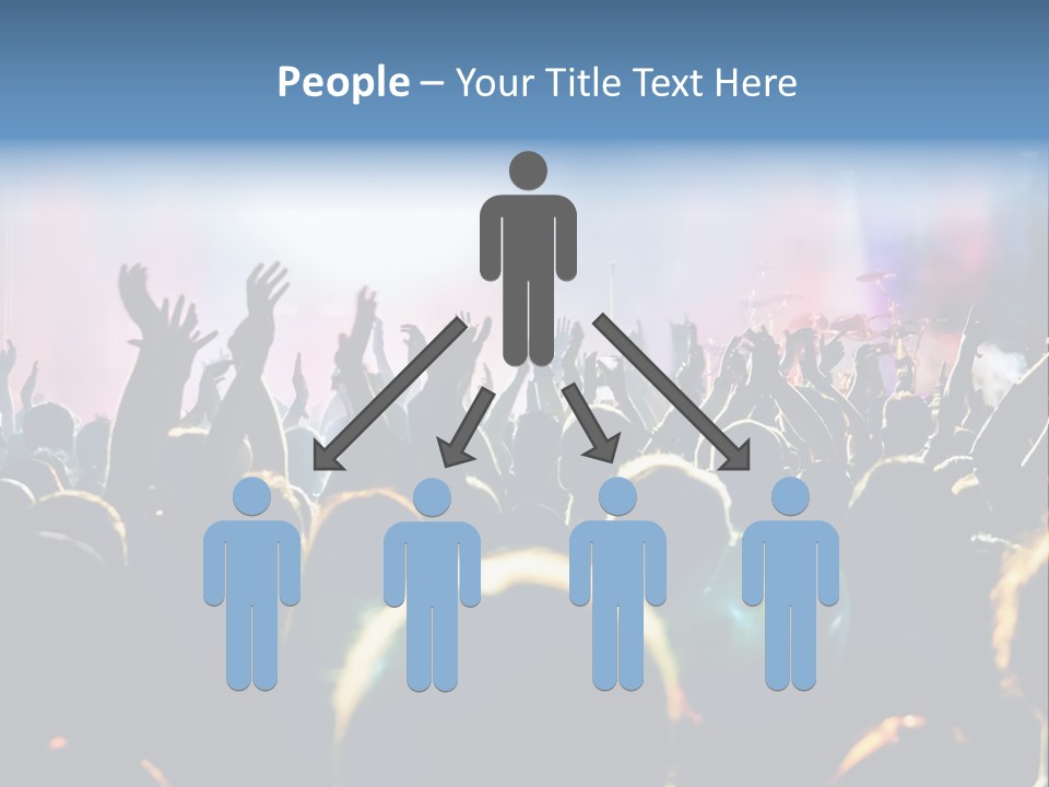 Cloud Background Made PowerPoint Template