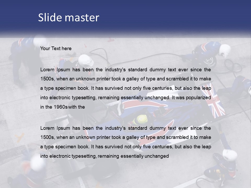 Man Selling Ownership PowerPoint Template